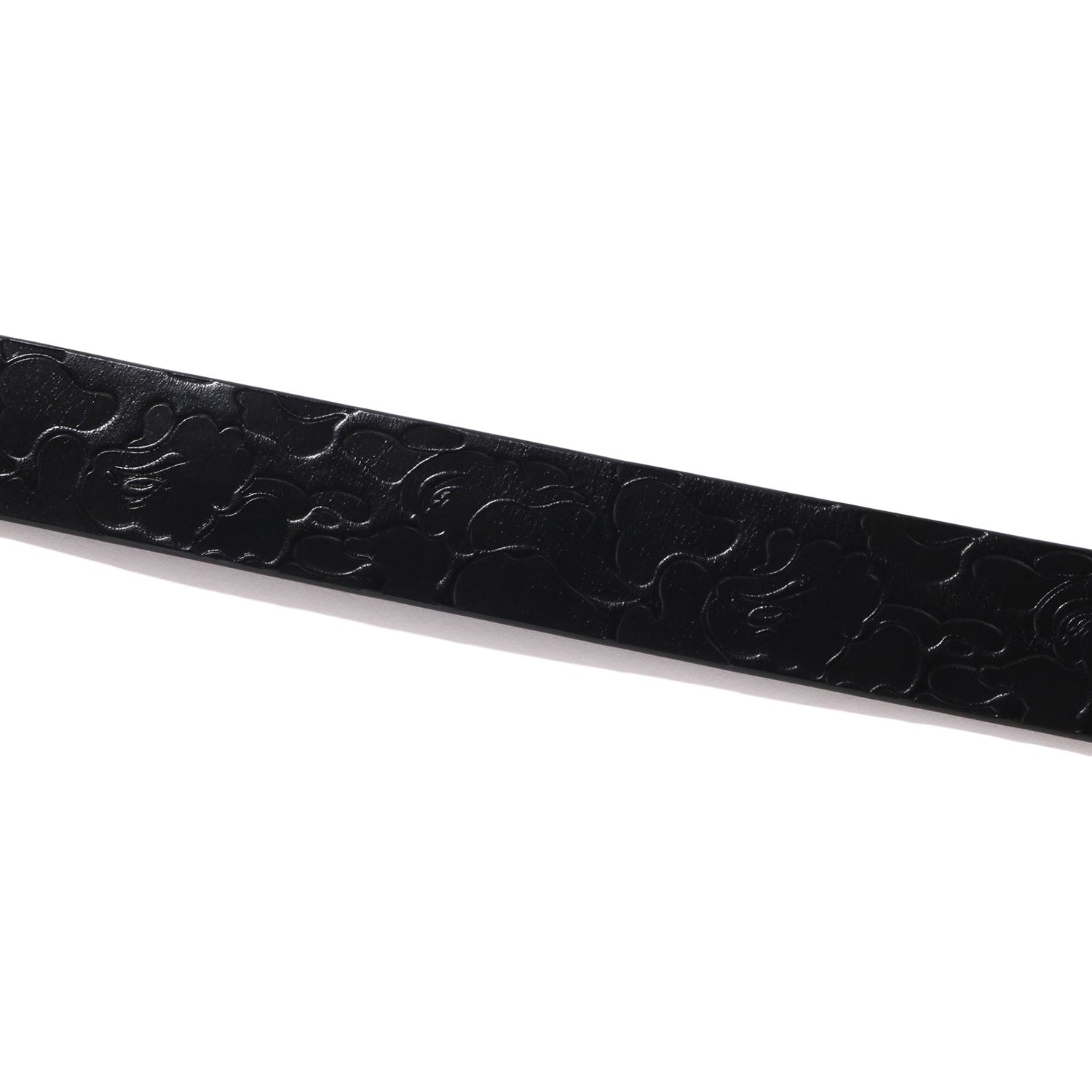 SOLID CAMO BAPE LEATHER BELT MENS