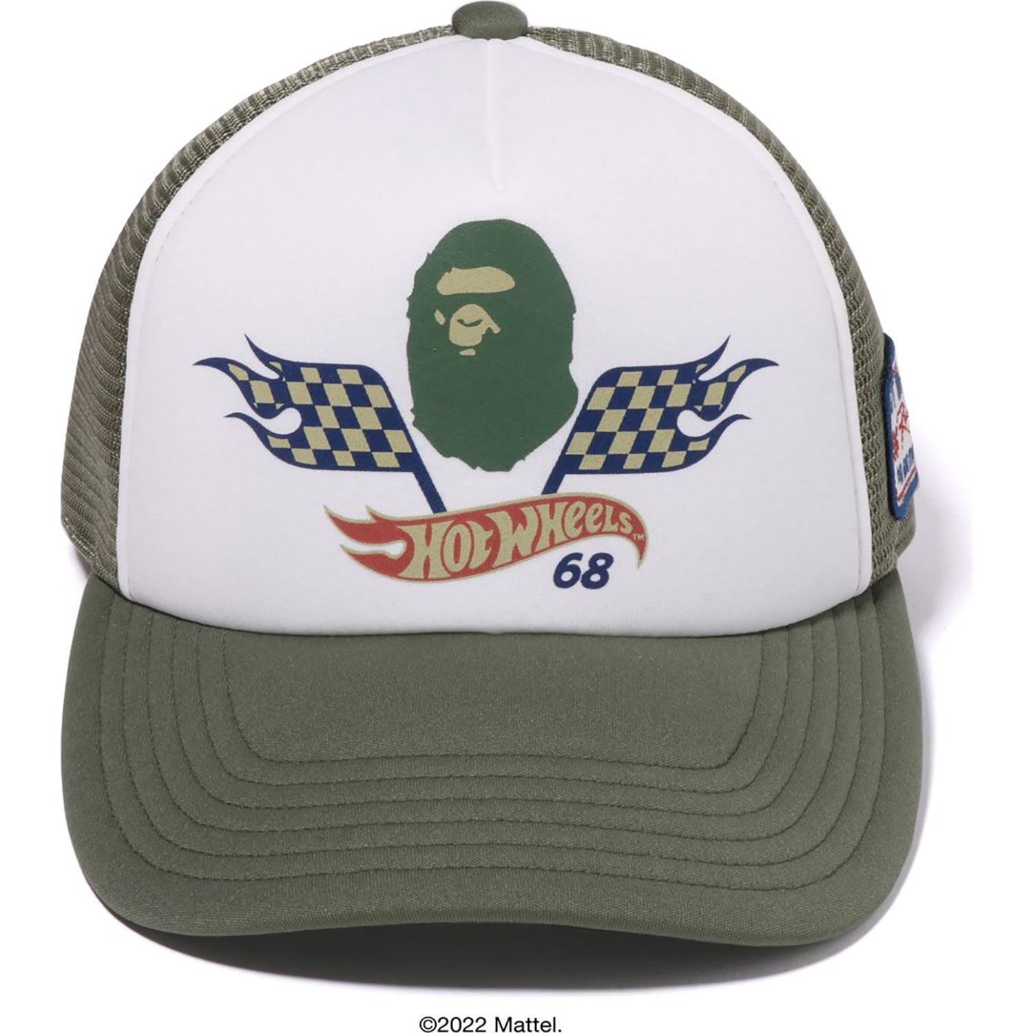 BAPE X HOT WHEELS MESH CAP MENS