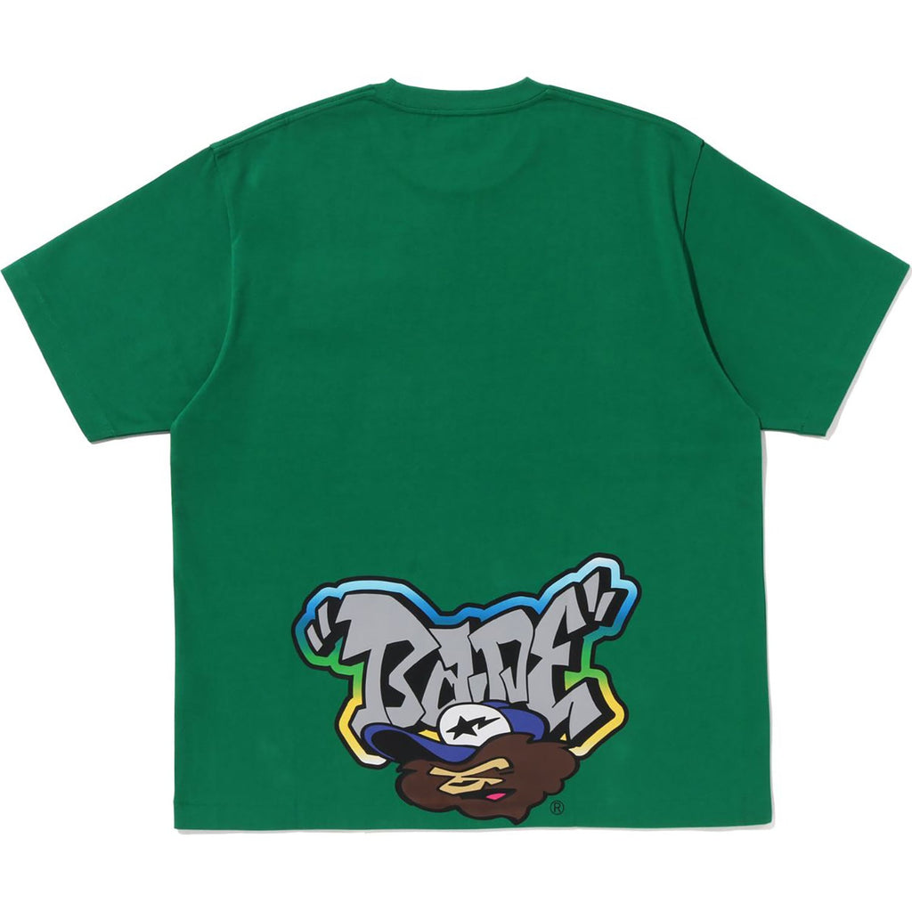 GRAFFITI BRUSH APPLIQUE TEE MENS