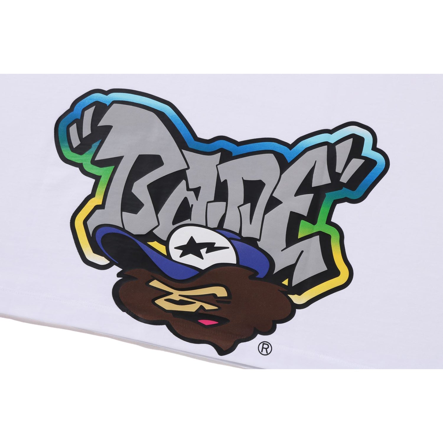 GRAFFITI BRUSH APPLIQUE TEE MENS