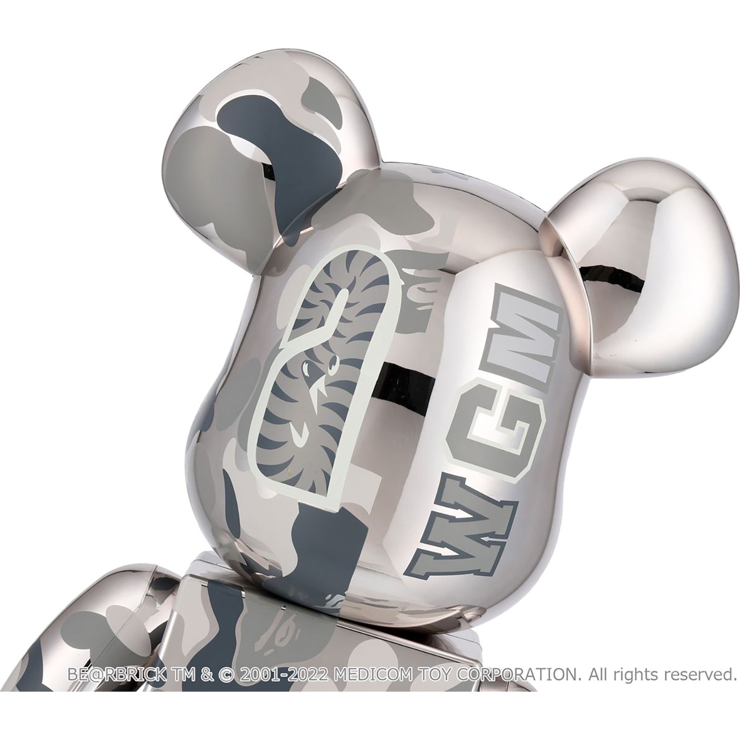 ABC CAMO SHARK BE@RBRICK 1000%