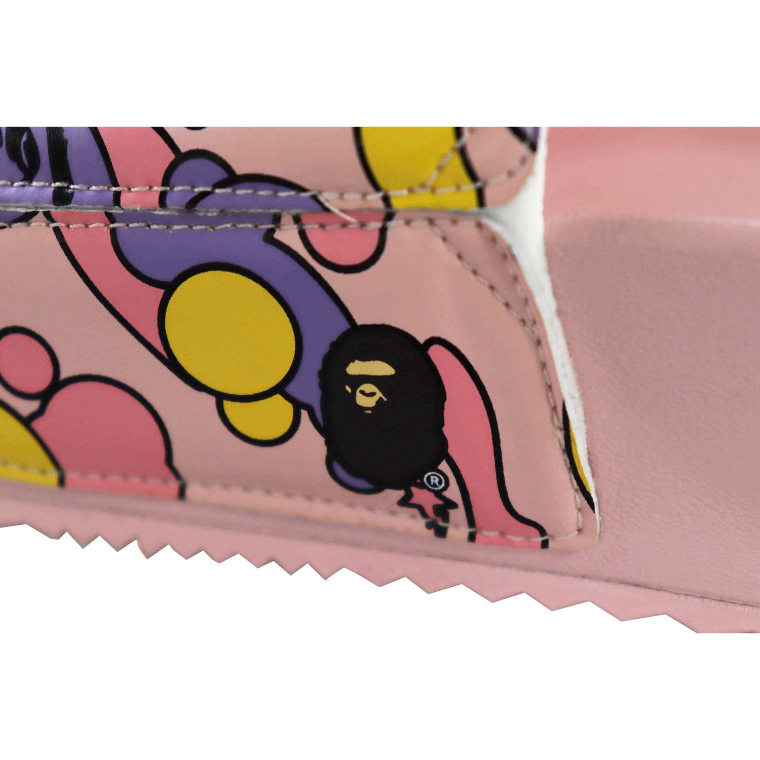 BAPE X HAYN STA CAMO SLIDE SANDALS MENS