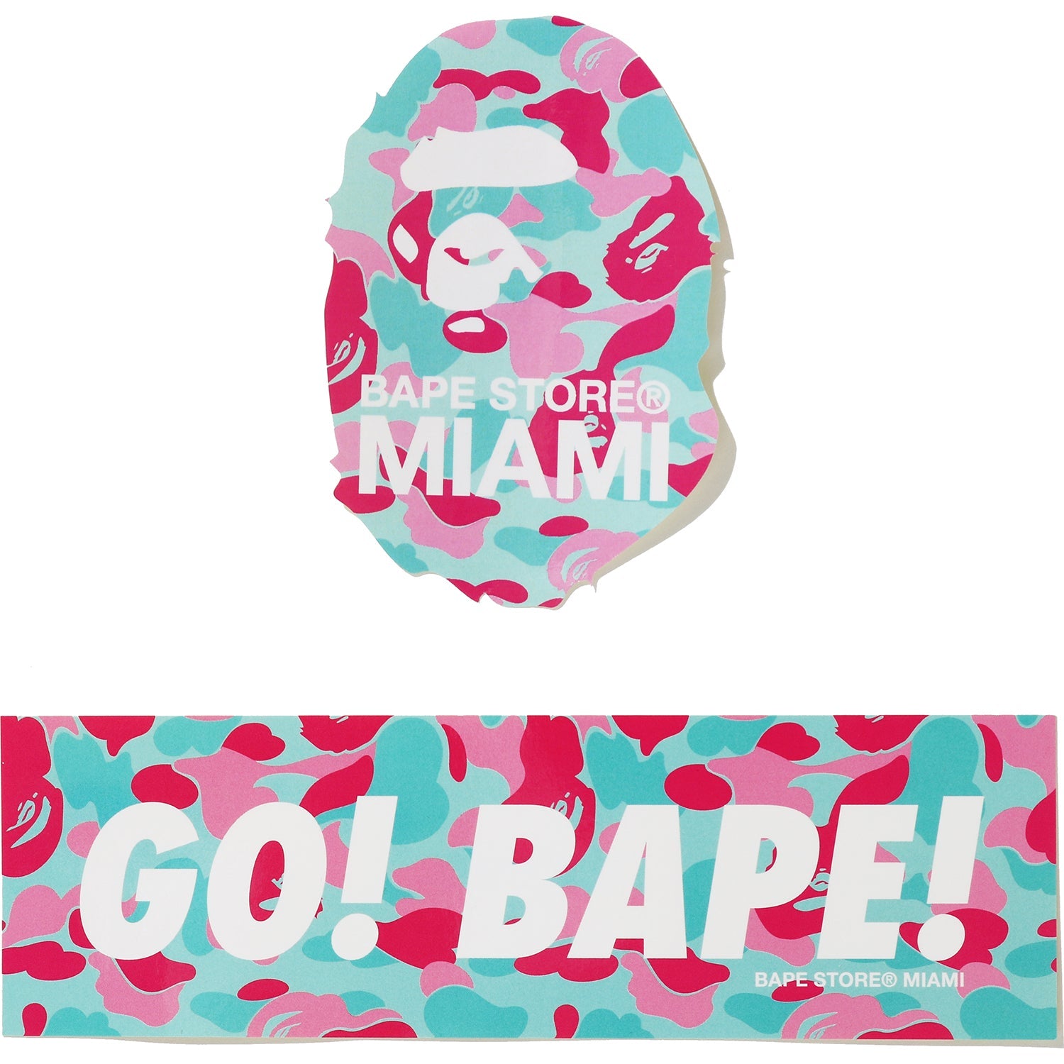 BAPE® STORE MIAMI BUMPER STICKER