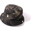 TIE DYE ONE POINT BUCKET HAT MENS