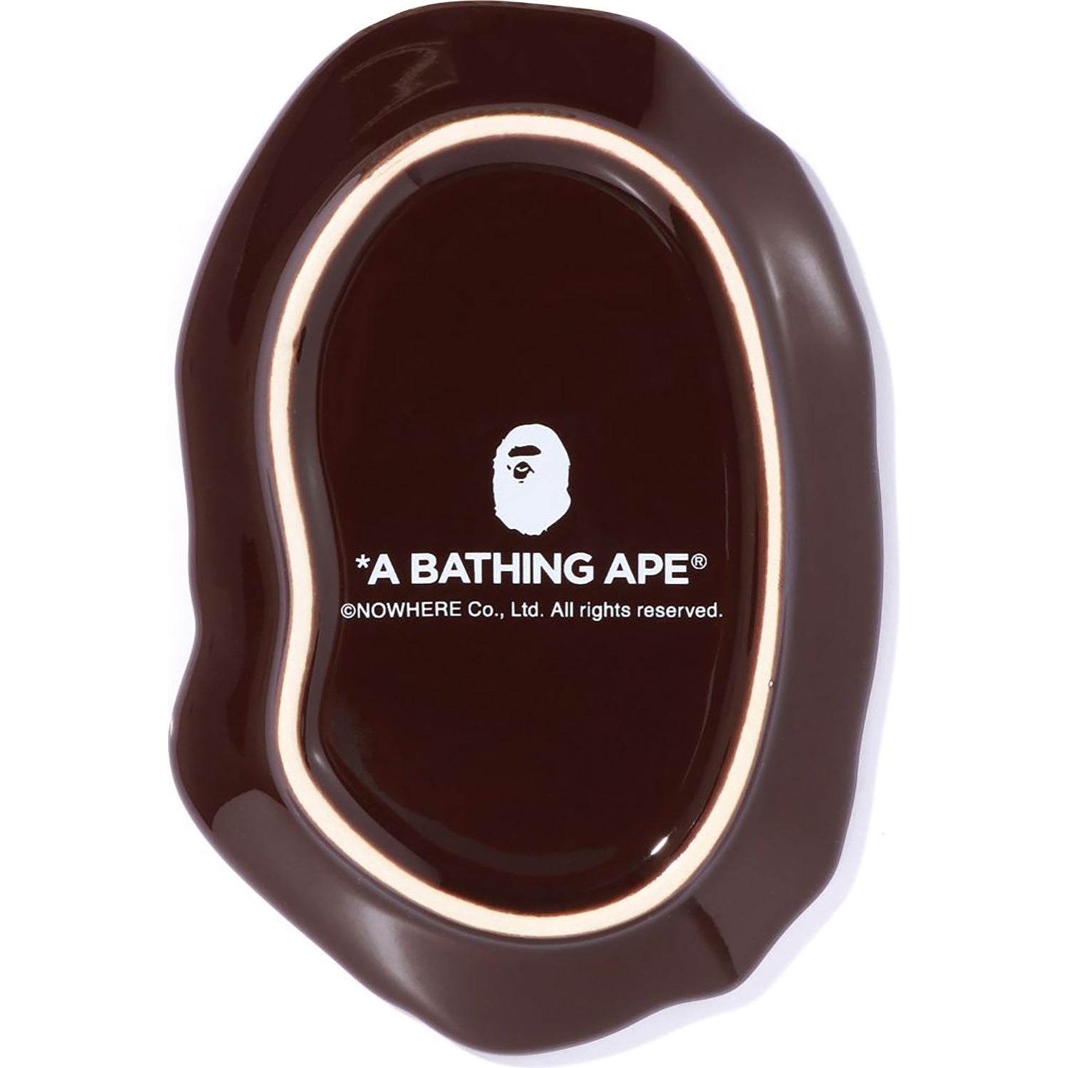 APE HEAD SMALL PLATE TWO PIECE SET