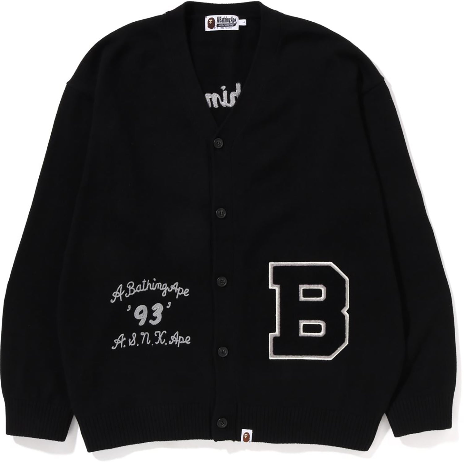 BAPE KNIT CARDIGAN MENS