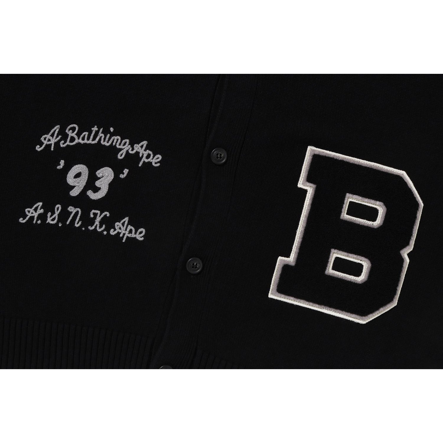 BAPE KNIT CARDIGAN MENS