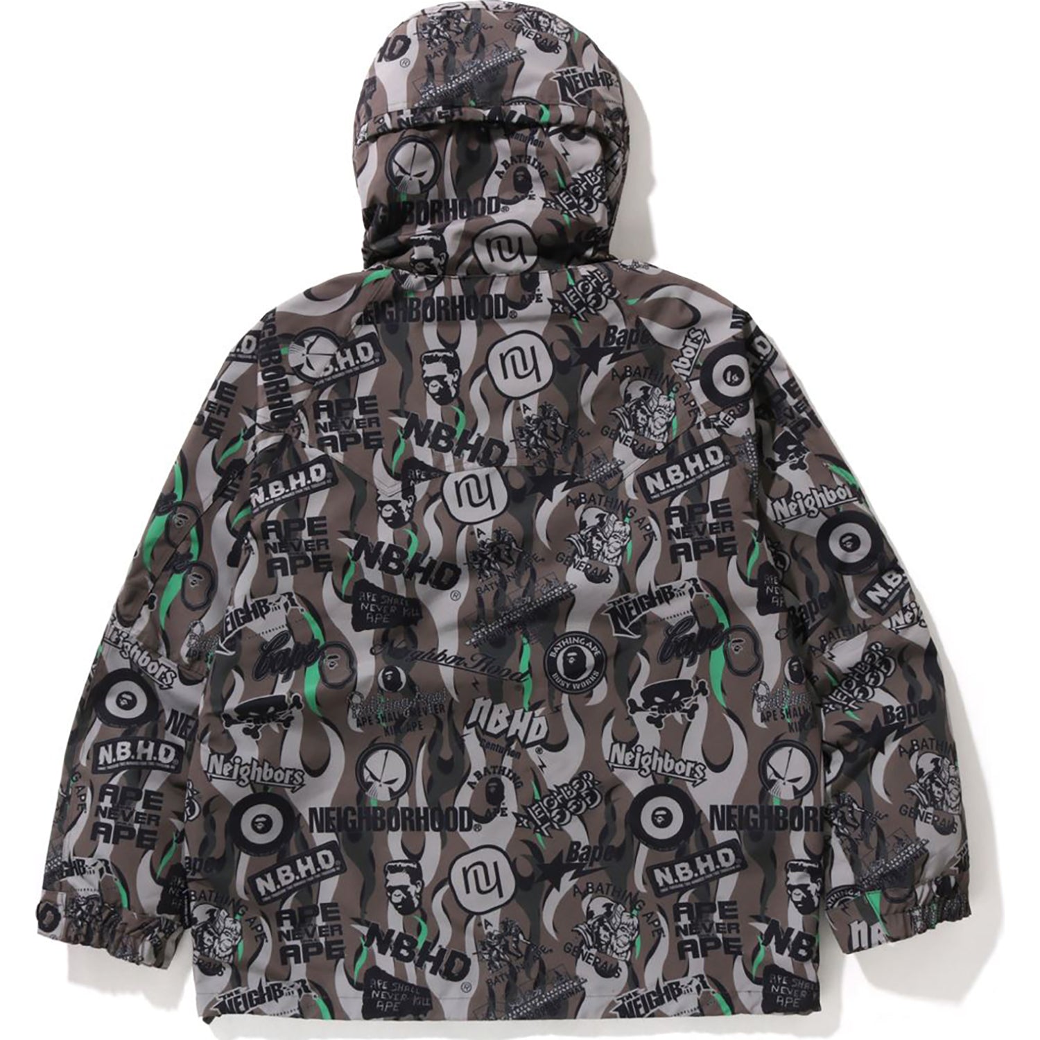 BAPE X NEIGHBOURHOOD SNOWBOARD JACKET MENS