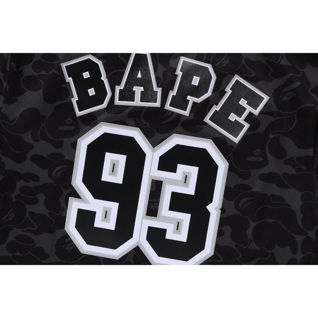BAPE X MITCHELL & NESS NHL LOS ANGELES KINGS MESH HOCKEY JERSEY L/S TEE MENS