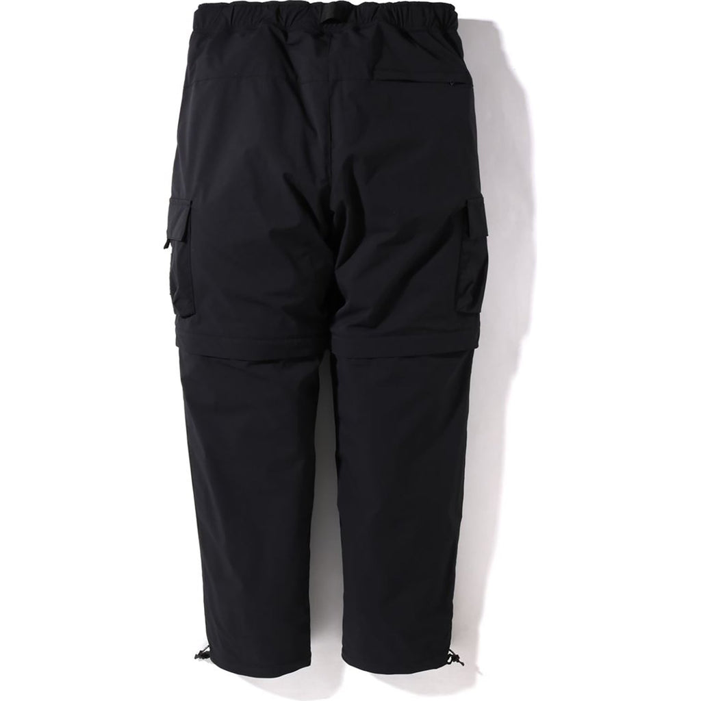 MULTI POCKET DETACHABLE WIDE FIT PANTS MENS