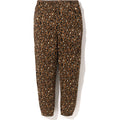 LEOPARD OVERSIZED SWEAT PANTS LADIES