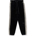 METAL LOGO PIN VELOUR PANTS MENS