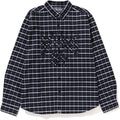 BAPE X CONCEPTS OXFORD CHECK BD SHIRT MENS