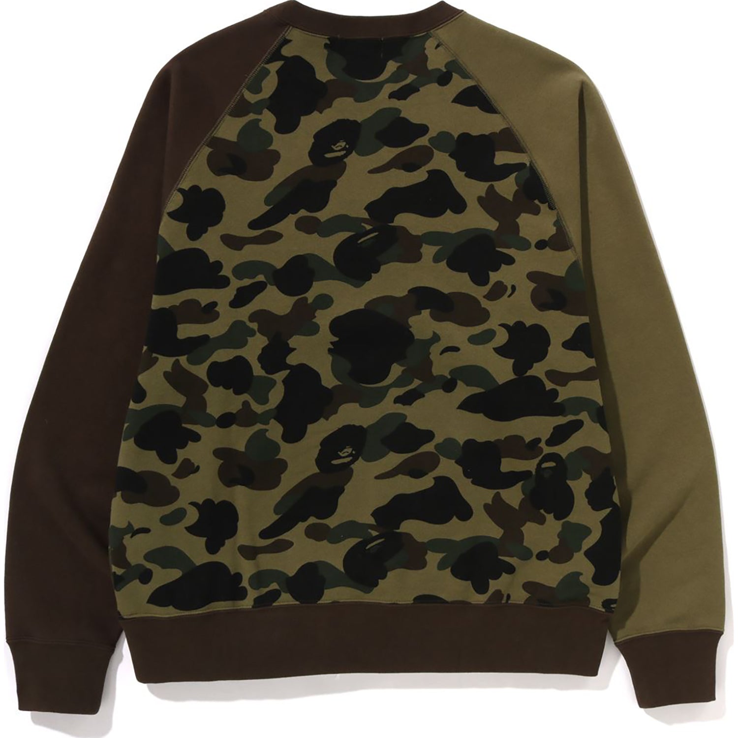 1ST CAMO CRAZY NYC LOGO RELAXED FIT CREWNECK MENS