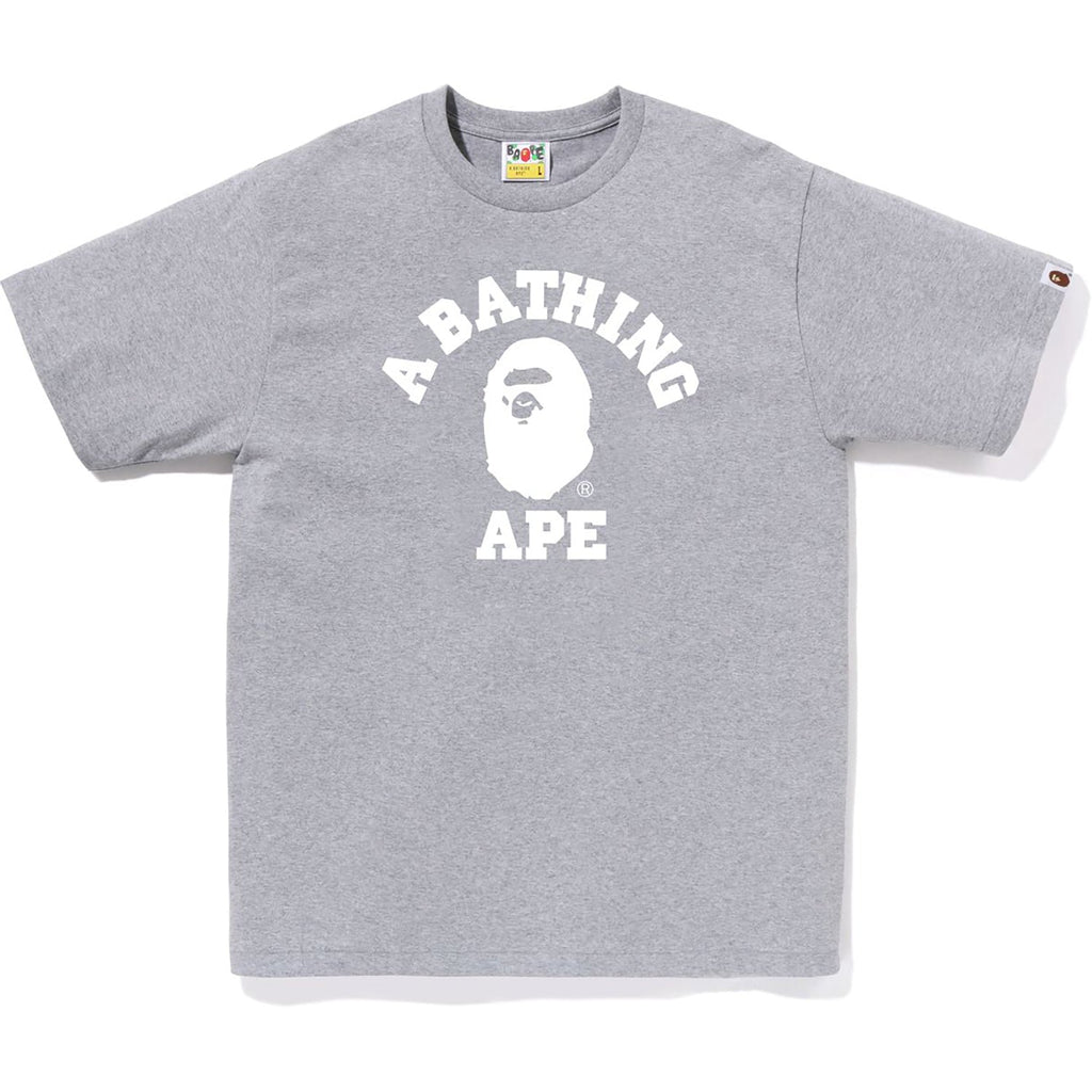 BICOLOR COLLEGE TEE BAPEC MENS