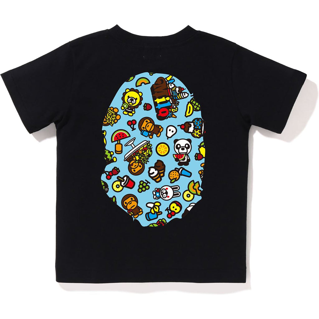 BABY MILO MIXED FRUIT BIG APE HEAD TEE KIDS
