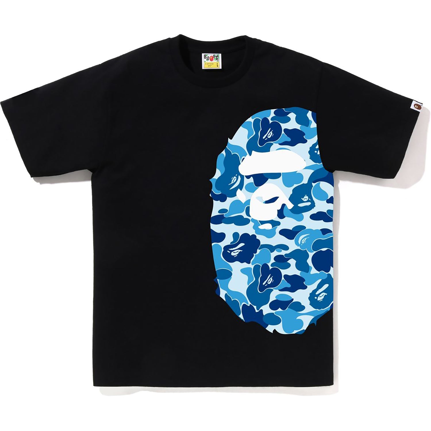 ABC CAMO SIDE BIG APE HEAD TEE MENS