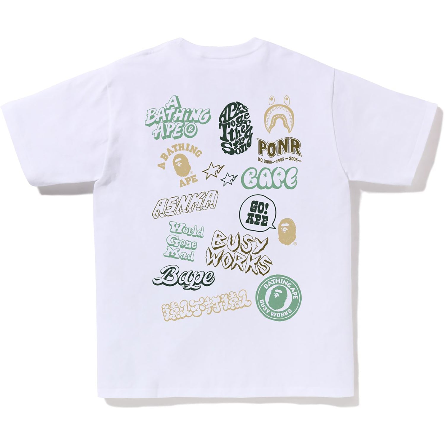 COLORS BAPE GRAFFITI TEE MENS