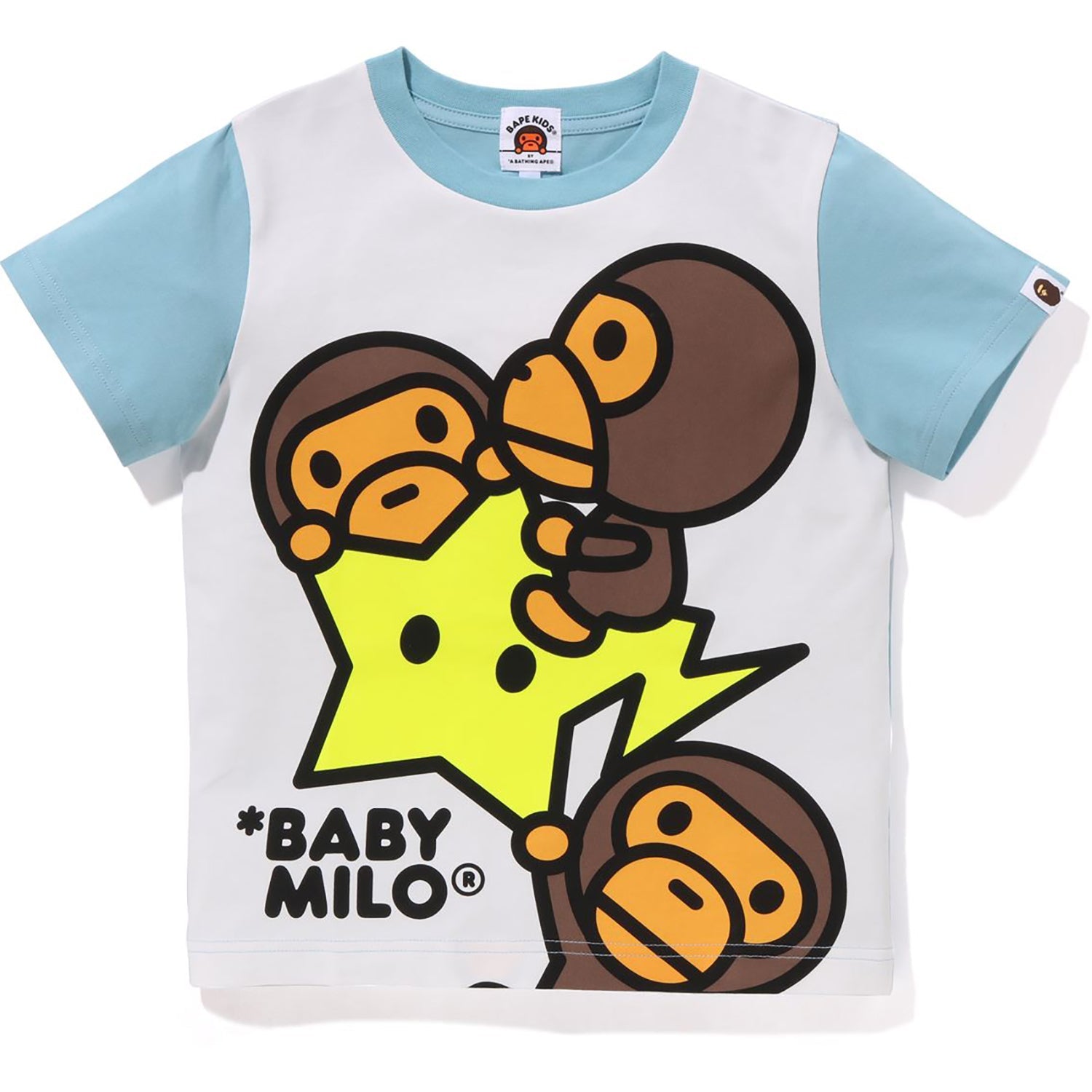 BABY MILO STA GLOW IN THE DARK PANEL PRINT TEE KIDS
