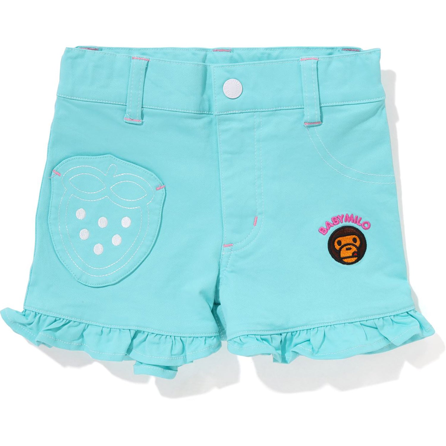 BABY MILO STRAWBERRY FRILL SHORTS KIDS