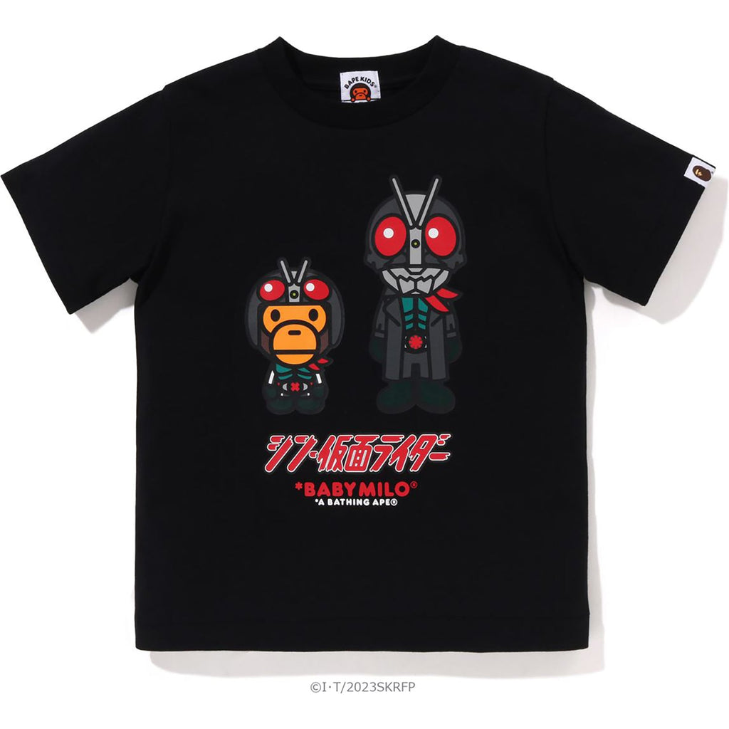 BAPE X SHIN KAMEN RIDER NO.2 BABY MILO TEE KIDS