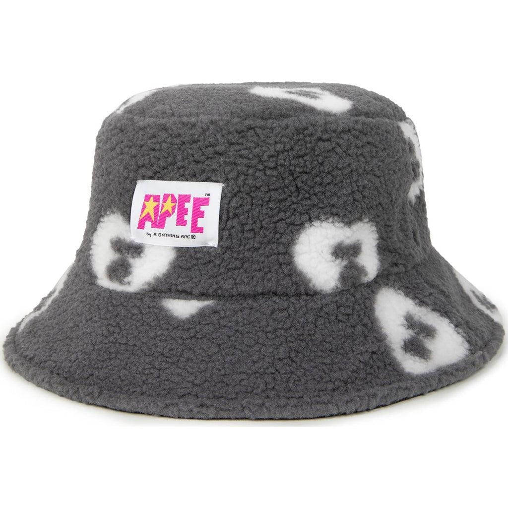 APEE LOGO DOUBLE SIDED BUCKET HAT LADIES