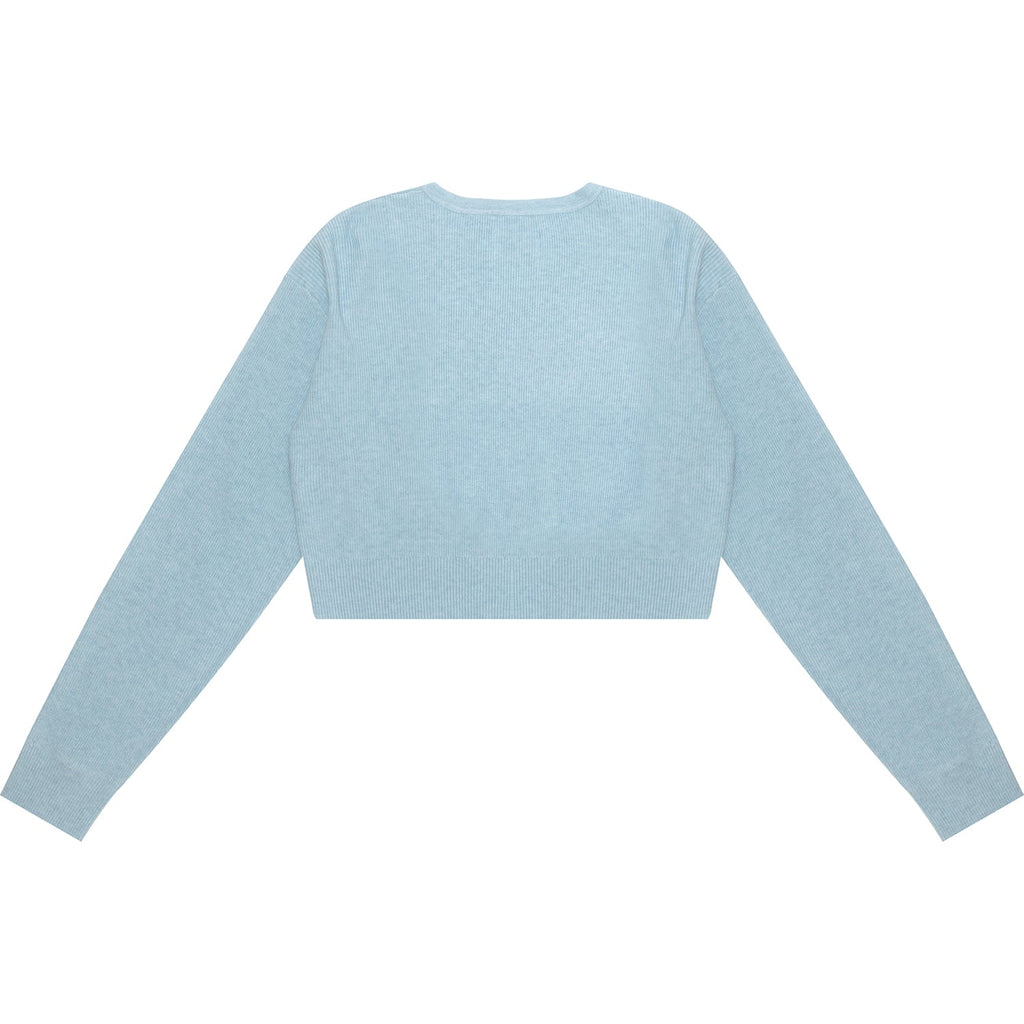 APEE V NECK KNIT TOP LADIES