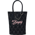 BAPY MONOGRAM JACQUARD SHOULDER BAG LADIES