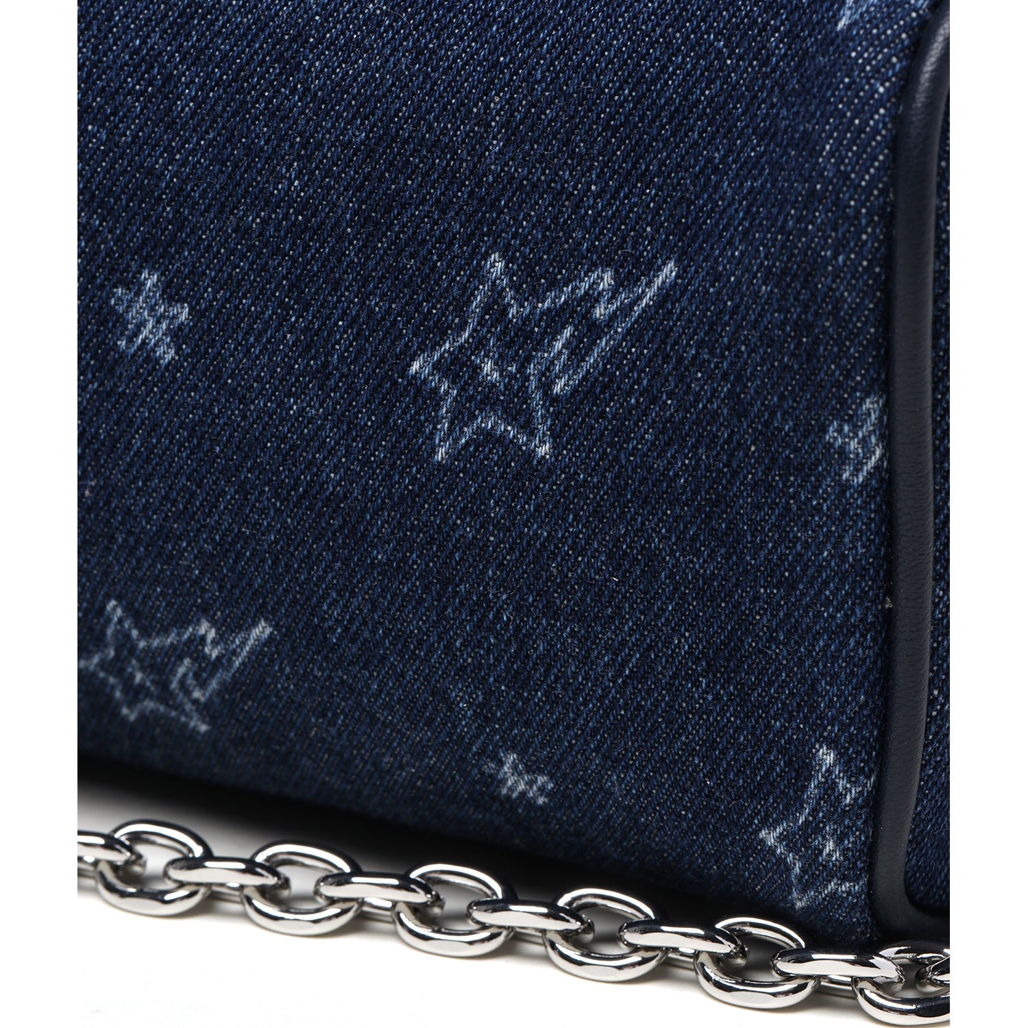BAPY MONOGRAM DENIM BAG LADIES
