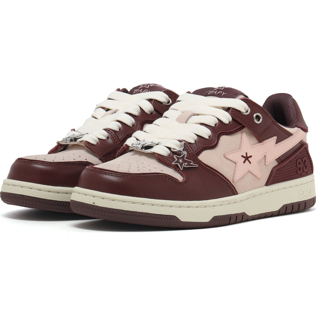 BAPE® SK8 STA 'MERLOT' by BAPY® LADIES