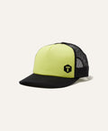 Foam Trucker Hat Truewerk #color_black/vis yellow