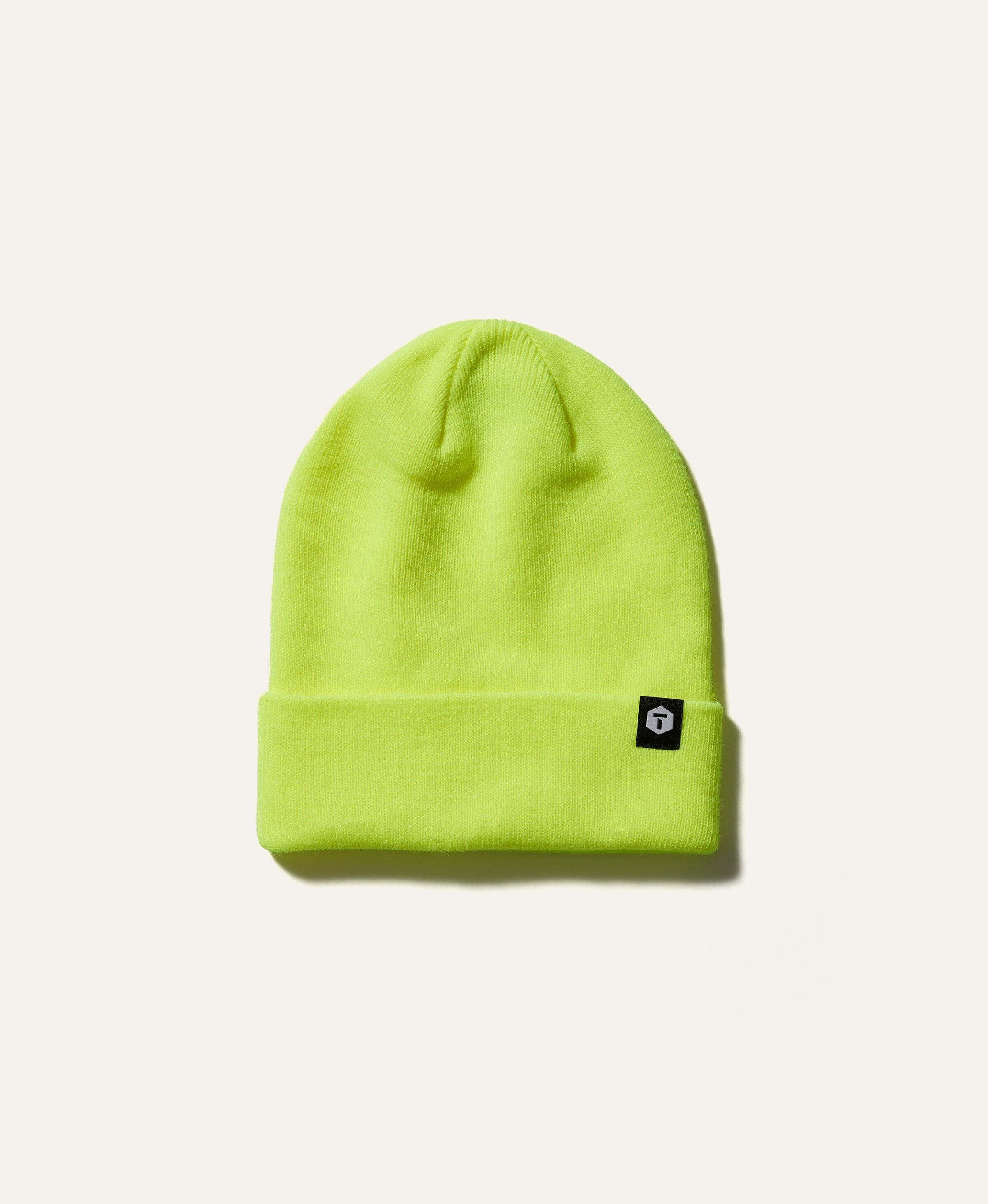 Cuff Beanie #color_vis yellow