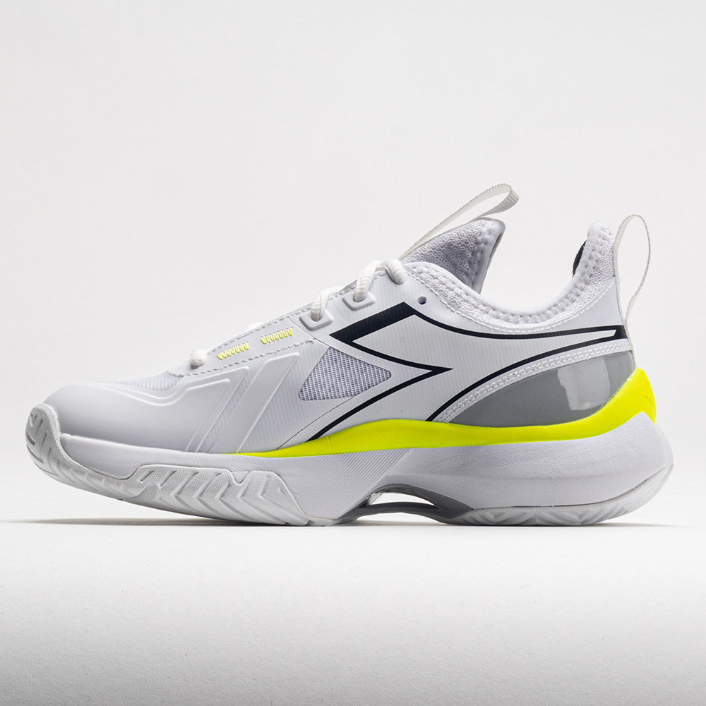 Diadora Finale AG Women's  White/Silver/Evening Primrose