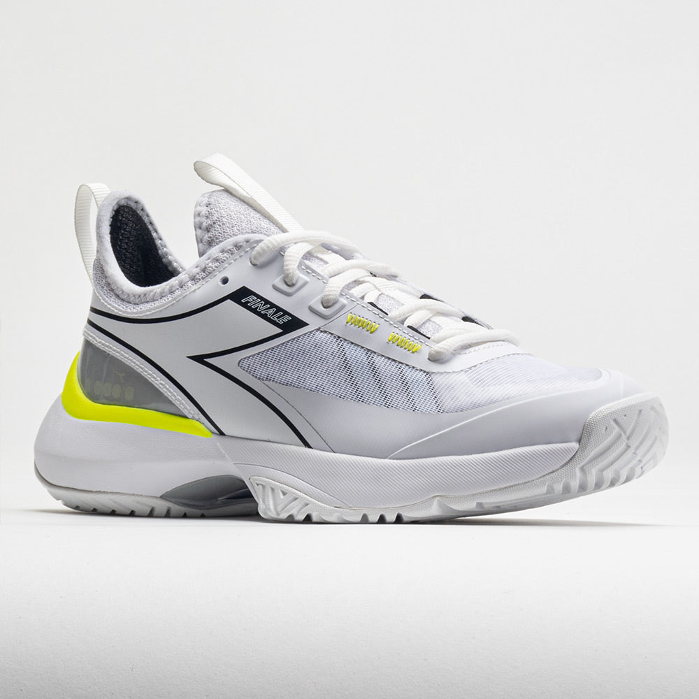 Diadora Finale AG Women's  White/Silver/Evening Primrose