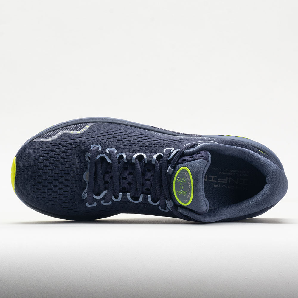 Under Armour HOVR Infinite 4 Men's  Tempered Steel/Aurora Purple