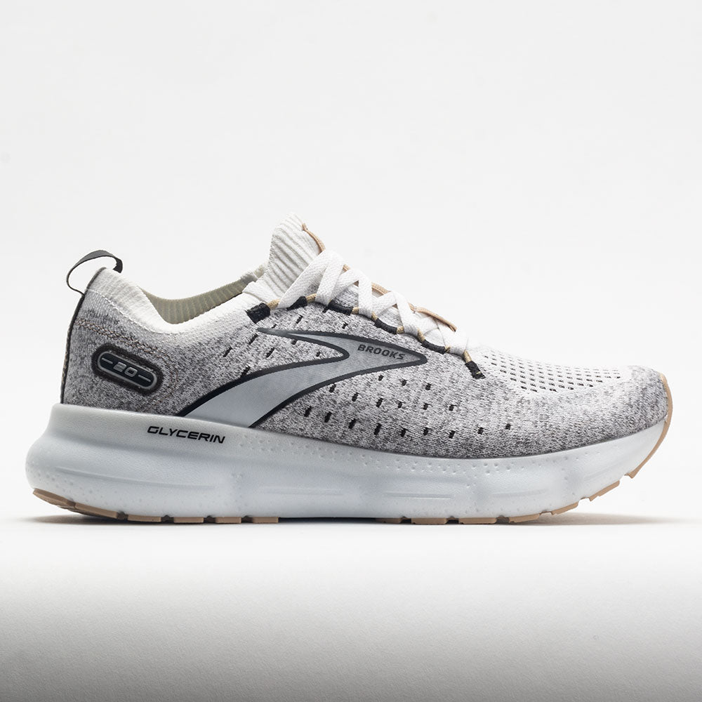 Brooks Glycerin StealthFit 20 Women's  White/Black/Cream